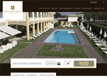 Tablet Screenshot of hoteldoparque.com