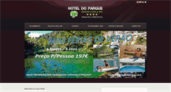 Desktop Screenshot of hoteldoparque.pt